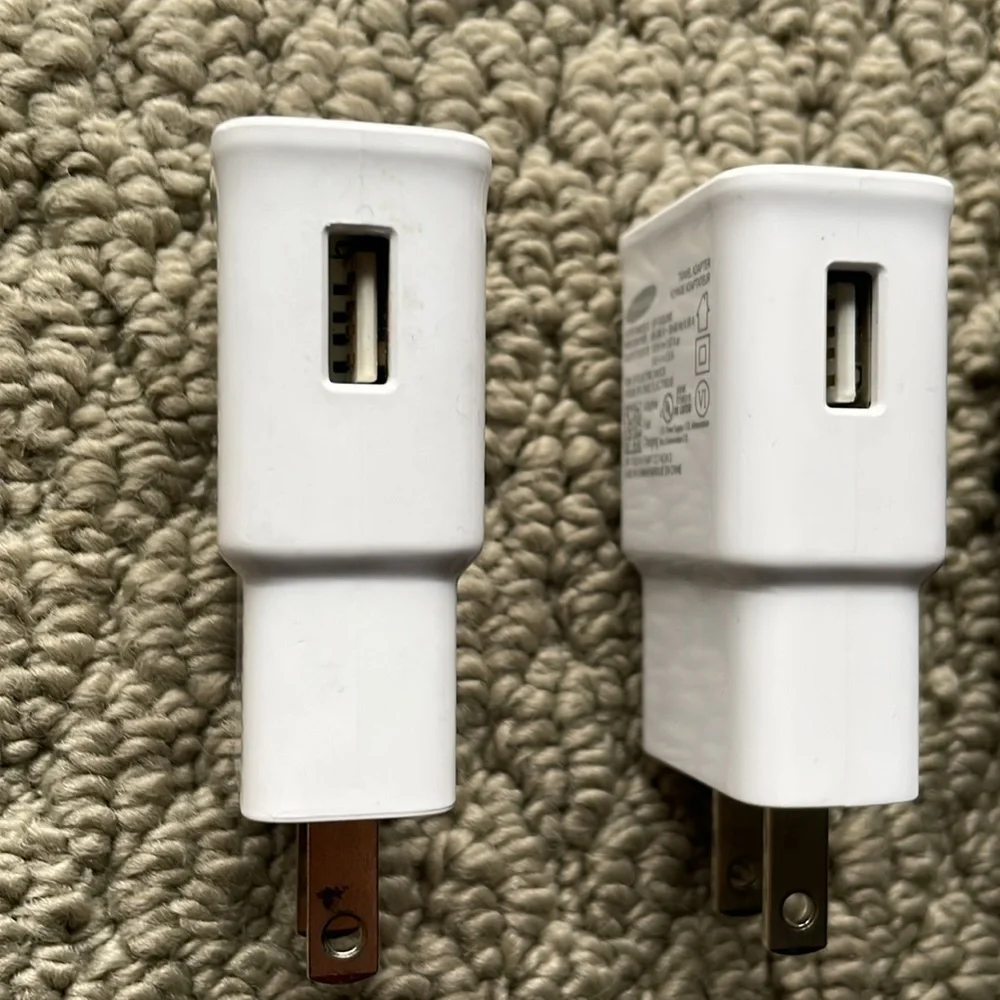 Samsung Original Quick Fast Travel Charger with USB Type C 6.6FT (2m) Adapters